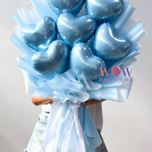 Foil bouquet Light Blue Story