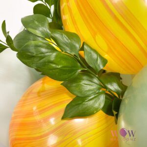 Lime Mimosa Giant Balloon Bouquet 3